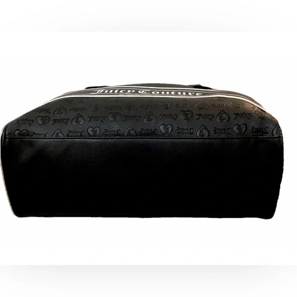 Juicy Couture Fashionista Dome Weekender Duffle Bag Liquorice Black & Wallet-NEW - Picture 3 of 11